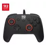 Káblový herný ovládač Turtle Beach Rematch pre Nintendo Switch 2 – USB-C, 3 m kábel, tlačidlo Späť, D-pad, čierny