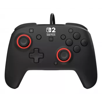 Káblový herný ovládač Turtle Beach Rematch pre Nintendo Switch 2 – USB-C, 3 m kábel, tlačidlo Späť, D-pad, čierna