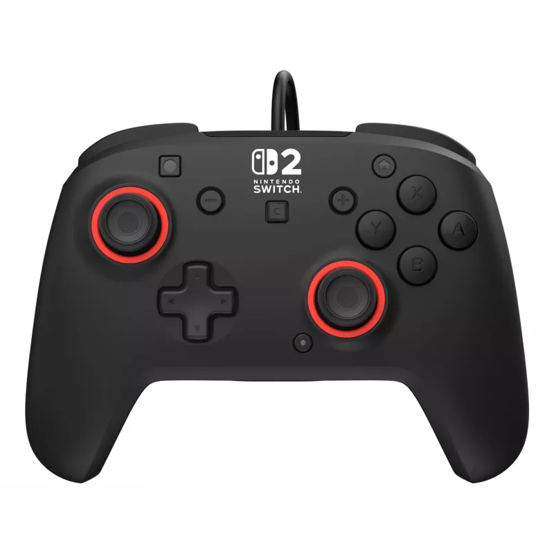 Káblový herný ovládač Turtle Beach Rematch pre Nintendo Switch 2 – USB-C, 3 m kábel, tlačidlo Späť, D-pad, čierny