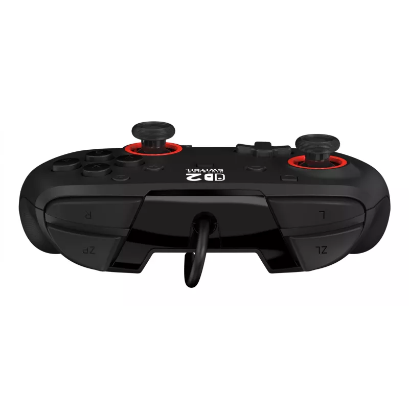 Káblový herný ovládač Turtle Beach Rematch pre Nintendo Switch 2 – USB-C, 3 m kábel, tlačidlo Späť, D-pad, čierny