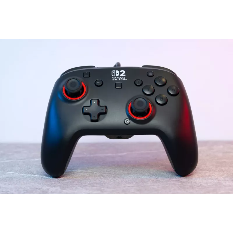 Káblový herný ovládač Turtle Beach Rematch pre Nintendo Switch 2 – USB-C, 3 m kábel, tlačidlo Späť, D-pad, čierny