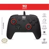 Káblový herný ovládač Turtle Beach Rematch pre Nintendo Switch 2 – USB-C, 3 m kábel, tlačidlo Späť, D-pad, čierny