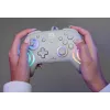 Káblový RGB herný ovládač Turtle Beach Afterglow Wave sivý – USB-C, 3 m kábel, pre Nintendo Switch / Switch 2 / Switch OLED