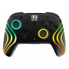 Bezdrôtový RGB herný ovládač Turtle Beach Afterglow Wave čierny pre Nintendo Switch 2 — Bluetooth/USB-C, integrovaná batéria 20 h, 3 m kábel
