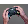 Bezdrôtový RGB herný ovládač Turtle Beach Afterglow Wave čierny pre Nintendo Switch 2 — Bluetooth/USB-C, integrovaná batéria 20 h, 3 m kábel