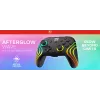 Bezdrôtový RGB herný ovládač Turtle Beach Afterglow Wave čierny pre Nintendo Switch 2 — Bluetooth/USB-C, integrovaná batéria 20 h, 3 m kábel