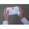 Bezdrôtový RGB herný ovládač Turtle Beach Afterglow Wave White pre Nintendo Switch 2, Bluetooth/USB-C, integrovaná batéria 20 h, 3 m kábel