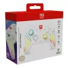 Bezdrôtový RGB herný ovládač Turtle Beach Afterglow Wave White pre Nintendo Switch 2, Bluetooth/USB-C, integrovaná batéria 20 h, 3 m kábel