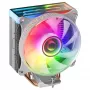 Mars Gaming MCPU-VR White chladič CPU Dual Infinity Mirror ARGB 4 HCT heatpipes 180W TDP ultra tichý PWM 12 cm ventilátor