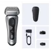 Elektrický holiaci strojček BRAUN Series 8 8617S Wet&Dry SensoAdapt — fóliový holiaci strojček, bezdrôtový, nabíjateľný