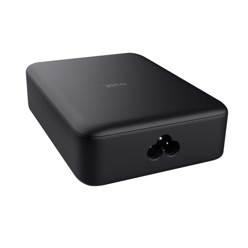 AC nabíjačka Trust Maxo čierna 20 V 4 USB Type-C rýchle nabíjanie