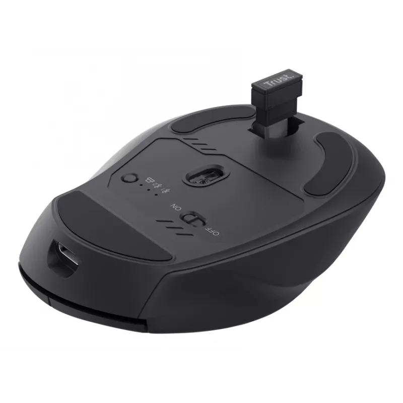 TRUST Niven pravácka bezdrôtová kancelárska myš, RF + Bluetooth, 3200 DPI