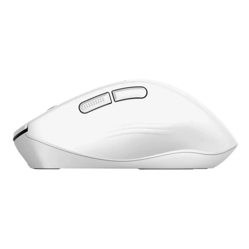 Bezdrôtová pravácka kancelárska myš TRUST Niven – RF + Bluetooth, 3200 DPI, 7 tlačidiel, koliesko, biela