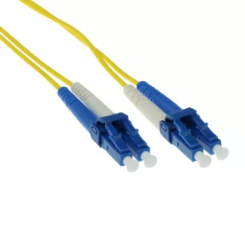 ACT 5 metrov LSZH Singlemode 9/125 OS2 optický patch kábel Duplex s LC konektormi