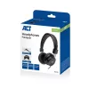 ACT skladacie stereo slúchadlá s 3,5-mm audio konektorom
