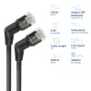 Sieťový kábel ACT DD1901 Cat6 U/FTP (STP) 1 m RJ-45 čierny