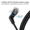 Sieťový kábel ACT DD1901 Cat6 U/FTP (STP) 1 m RJ-45 čierny