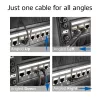 ACT sieťový kábel DD1952 Cat6 U/FTP (STP) 0,25 m čierny RJ-45 na RJ-45