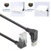 Sieťový kábel ACT Cat6a U/UTP (UTP) DD7903 – RJ-45 na RJ-45, 3 m, čierny