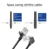 Sieťový kábel ACT DA4952 Cat6a U/FTP (STP) RJ-45 na RJ-45 0,25 m čierny