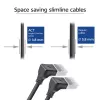 ACT Cat6a U/FTP (STP) sieťový kábel DA5951 s RJ-45 na RJ-45, 1,5 m, čierny