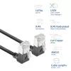 Sieťový kábel ACT DA6903 Cat6a U/FTP (STP) RJ-45 na RJ-45 čierny 3 m