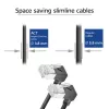 Sieťový kábel ACT DA6903 Cat6a U/FTP (STP) RJ-45 na RJ-45 čierny 3 m