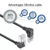 ACT Cat6a U/FTP (STP) sieťový kábel DA7902 — 2 m, RJ-45 na RJ-45, čierny