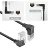 ACT Cat6a U/FTP (STP) sieťový kábel DA7905, 5 m, RJ-45 na RJ-45, čierny