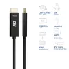 ACT HDMI aktívny optický kábel 90 m, Premium High Speed 4K v2.0, HDMI-A konektor samec na HDMI-A konektor samec, 18 Gbit/s, LSZH, čierny