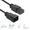 ACT napájací kábel C20–C21 IEC60320 čierny 1,5 m, 16 A, 250 V