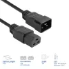 Napájací kábel ACT C20–C21 IEC60320 čierny 2,5 m, 16 A, 250 V