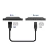 Napájací kábel ACT C20–C21 IEC60320 čierny 2,5 m, 16 A, 250 V
