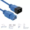 Napájací kábel ACT C20–C21 IEC60320 modrý 2 m, 16 A, 250 V