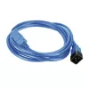Napájací kábel ACT C20–C21 IEC60320 modrý 16A 250V 2,5m