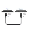 Napájací kábel ACT C14 na C21 IEC60320 čierny 1 m, 250 V, 10 A