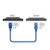 ACT napájací kábel C14 na C21 IEC60320 modrý 2 m, 250 V 10 A