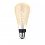 Inteligentná žiarovka Philips 1 ks ST72 E27 filament Edison Bluetooth Zigbee