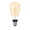 Inteligentná žiarovka Philips 1 ks ST72 E27 filament Edison Bluetooth Zigbee