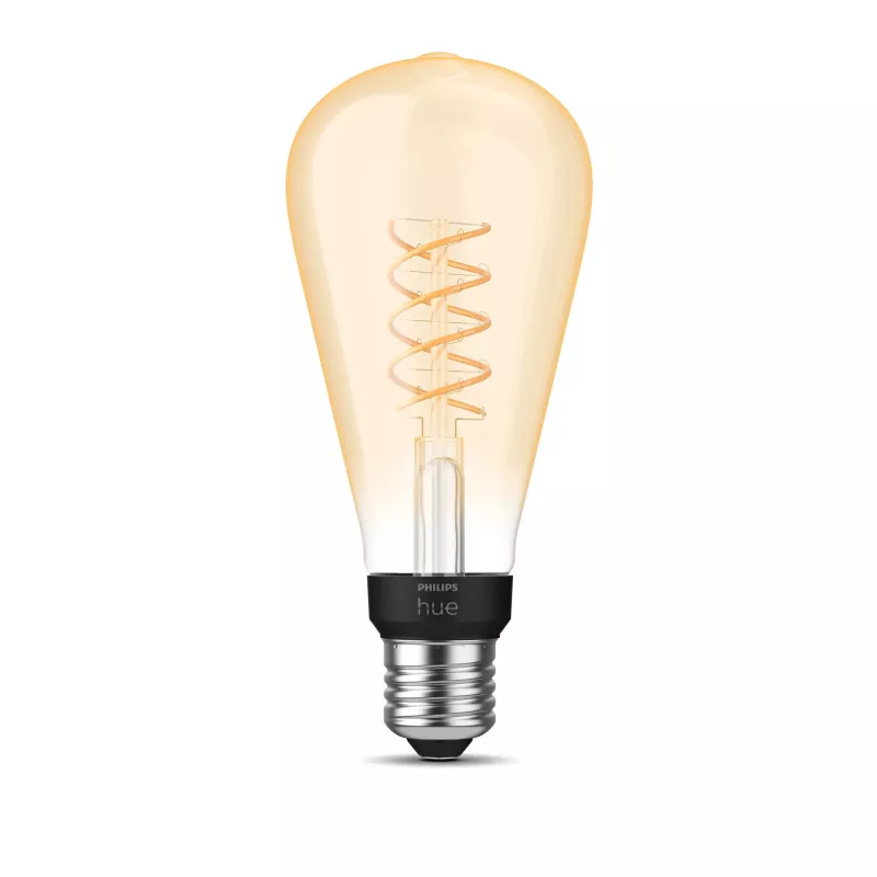 Inteligentná žiarovka Philips 1 ks ST72 E27 filament Edison Bluetooth Zigbee