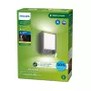 Philips Arbour nástenné svietidlo 3,8W, vonkajšie nástenné svietidlo, antracit, kov, IP44, terasa, záhrada, II