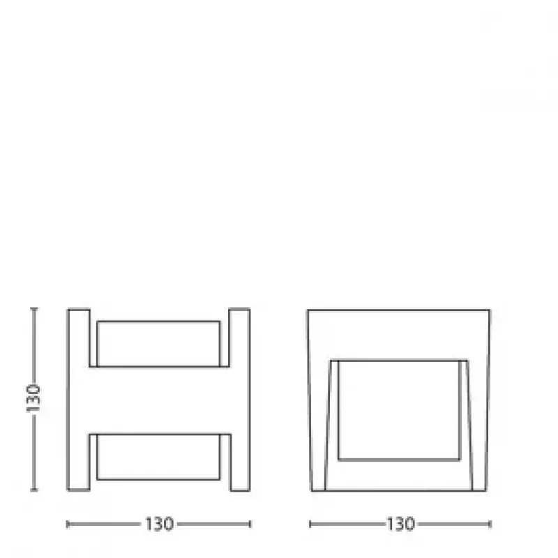 Vonkajšie nástenné svietidlo Signify Philips Arbour nástenné svietidlo 3,8 W LED antracit