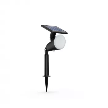 Philips Jivix zemné bodové svietidlá/kolíky 1,4 W, vonkajšie stojanové/stĺpové svietidlo, čierna, plast, IP44, terasa, záhrada, III