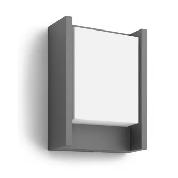Vonkajšie nástenné svietidlo Signify Philips Arbour 3,8 W LED antracit, 220–240 V, 1-plamenné
