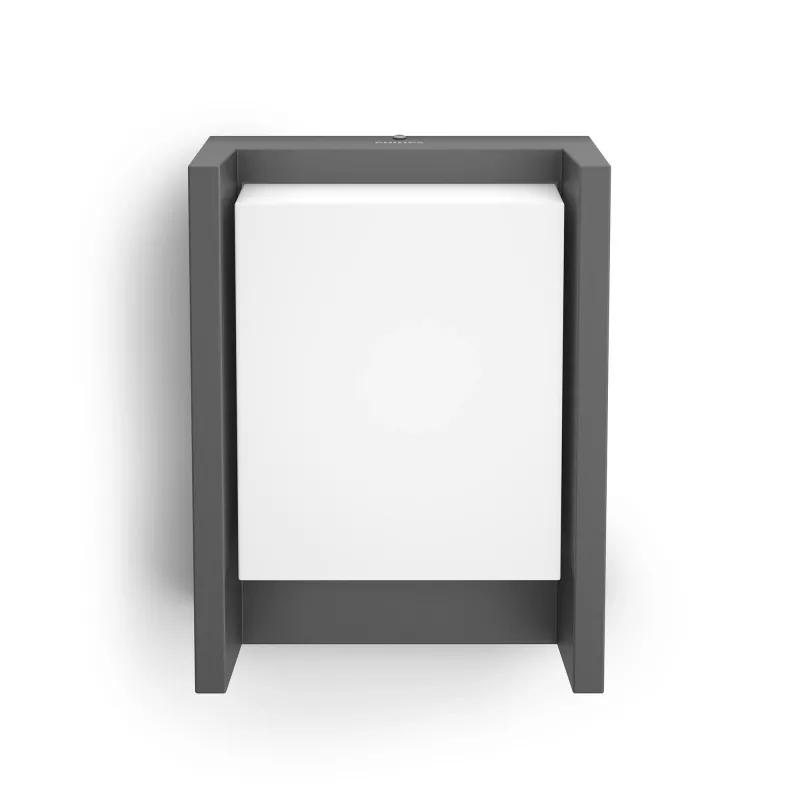 Vonkajšie nástenné svietidlo Signify Philips Arbour 3,8 W LED antracit, 220–240 V, 1-plamenné