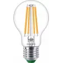 LED žiarovka Philips Classic ekvivalent 60W, E27 číra teplá biela, balenie 3 ks, energetická trieda A