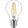 Philips filamentová žiarovka číra 60 W A60 E27 x3, 7 W, 60 W, E27, 806 lm, 15000 h, teplá biela