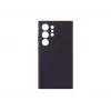 Puzdro Samsung Galaxy S24 Ultra silikónové puzdro tmavofialové