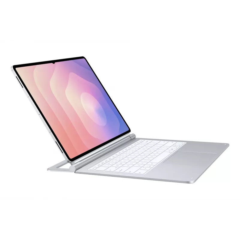 Samsung EF-DX935 QWERTY anglický Pogo Pin strieborný