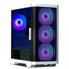 Zalman M4 WHITE počítačová skriňa Mini Tower čierna, biela